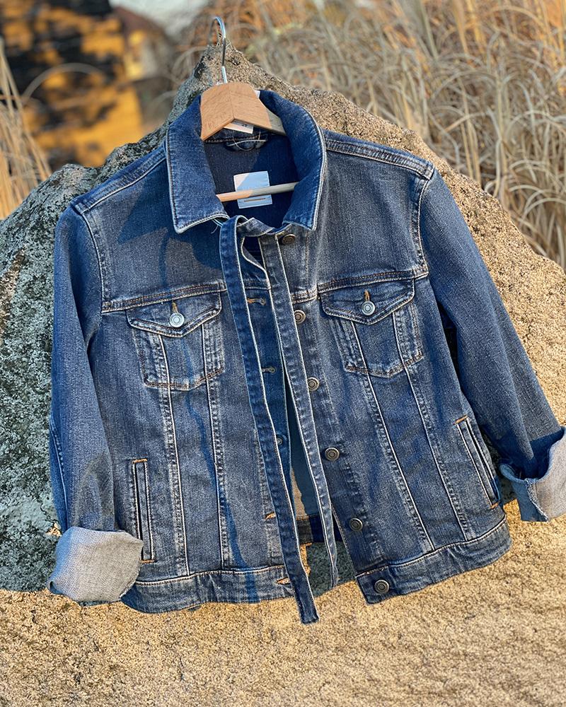 Hugo Boss women's denim blue jacket