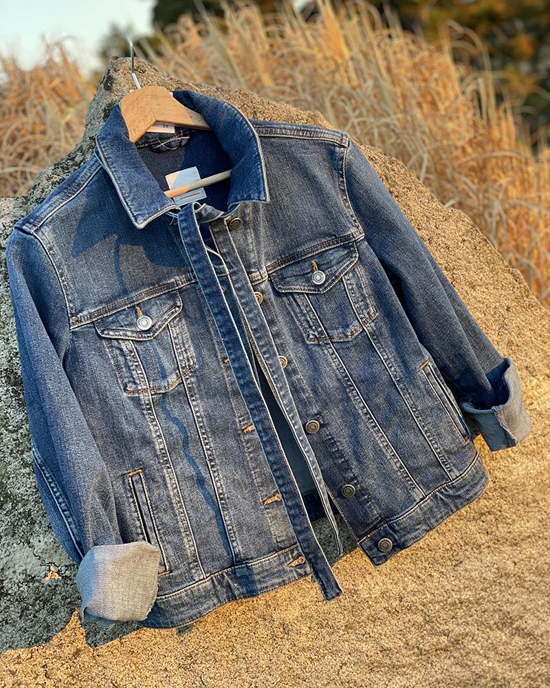 Hugo Boss women's denim blue jacket