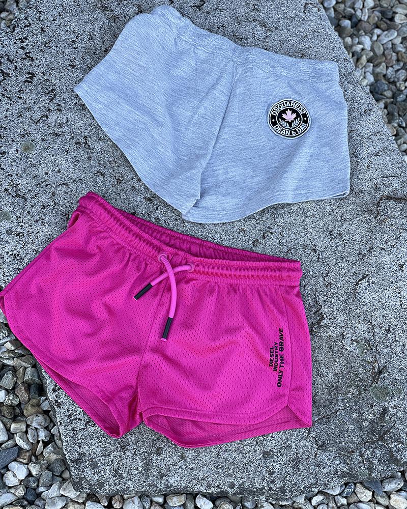 Children's shorts Dsquared2 tracksuit gray