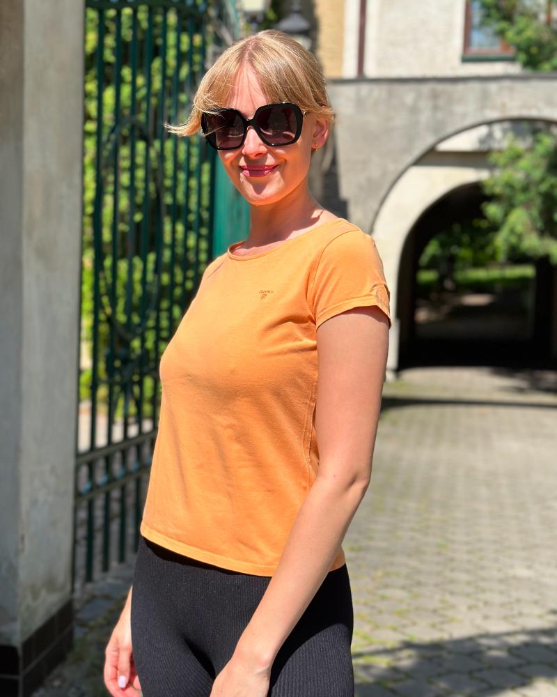 Women's T-shirt Gant orange