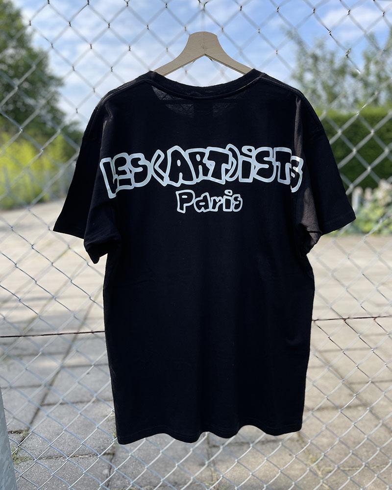 Triko pánské Les(art)ists černé s nápisem