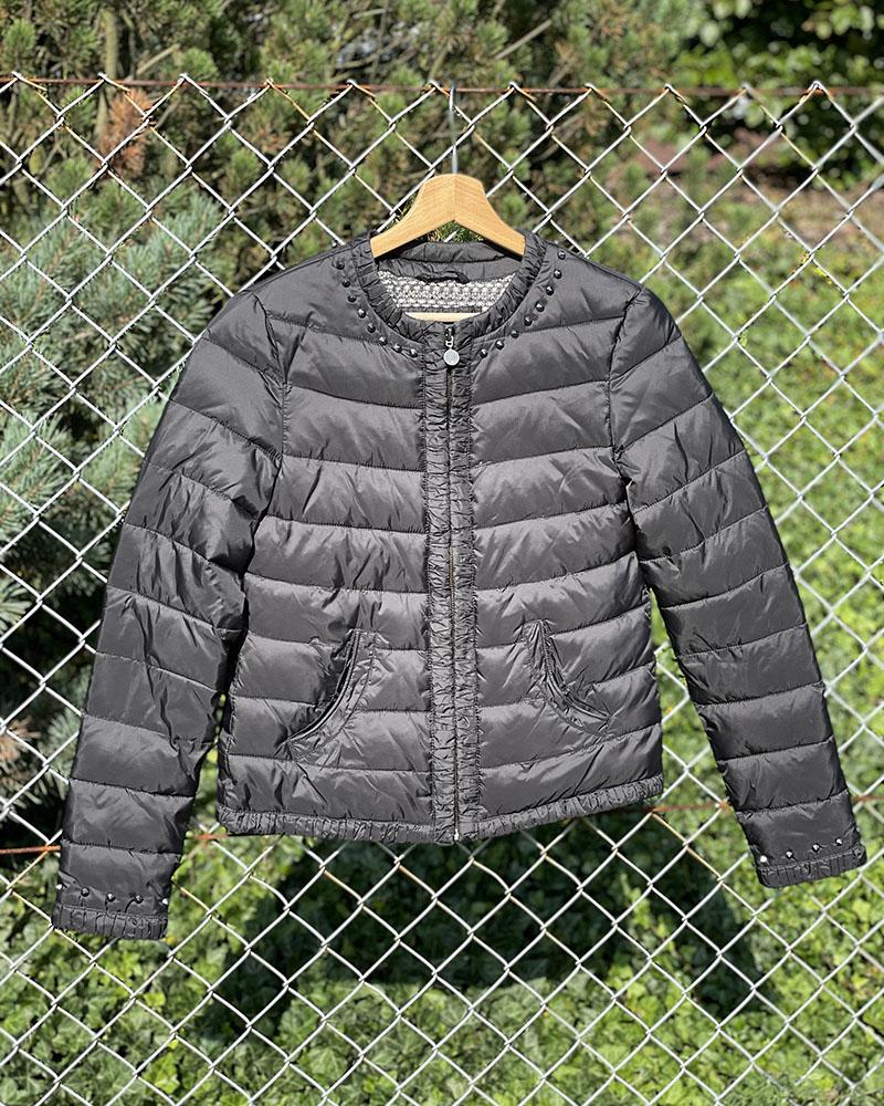 Guess women's jacket black with prints