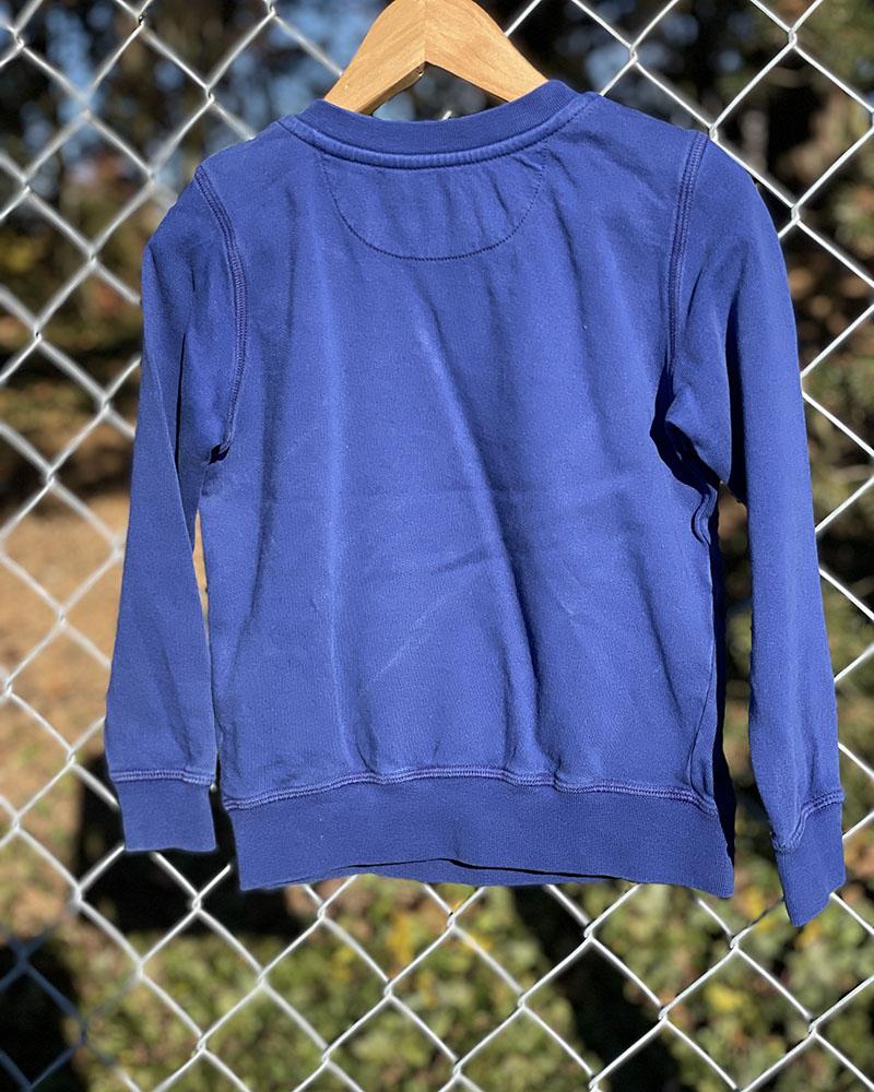 Children's sweatshirt Replay blue with an inscription