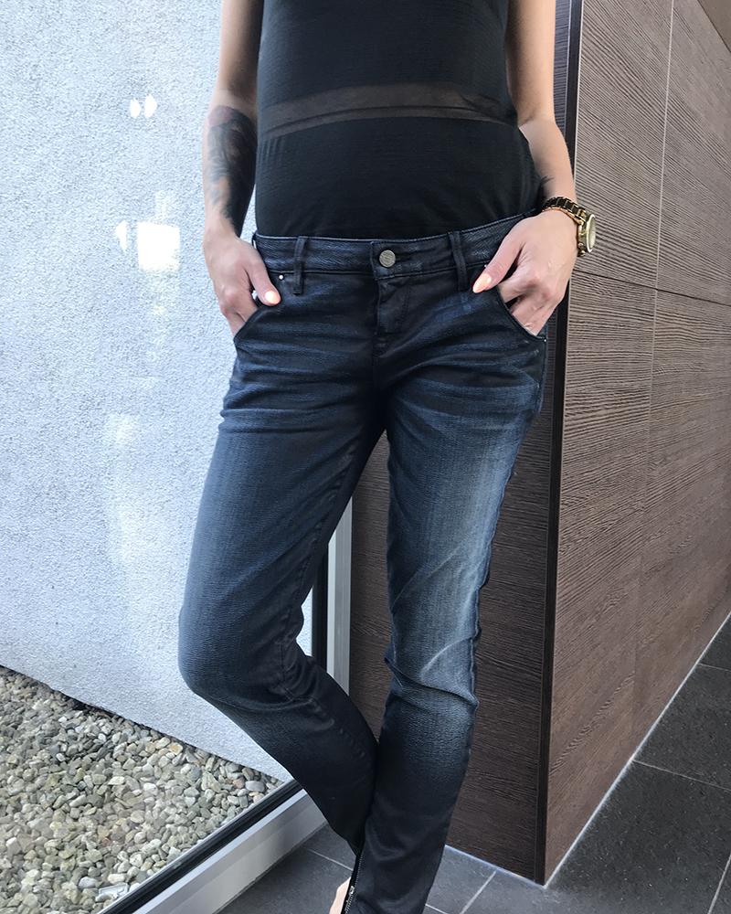 Guess women's jeans dark blue-black