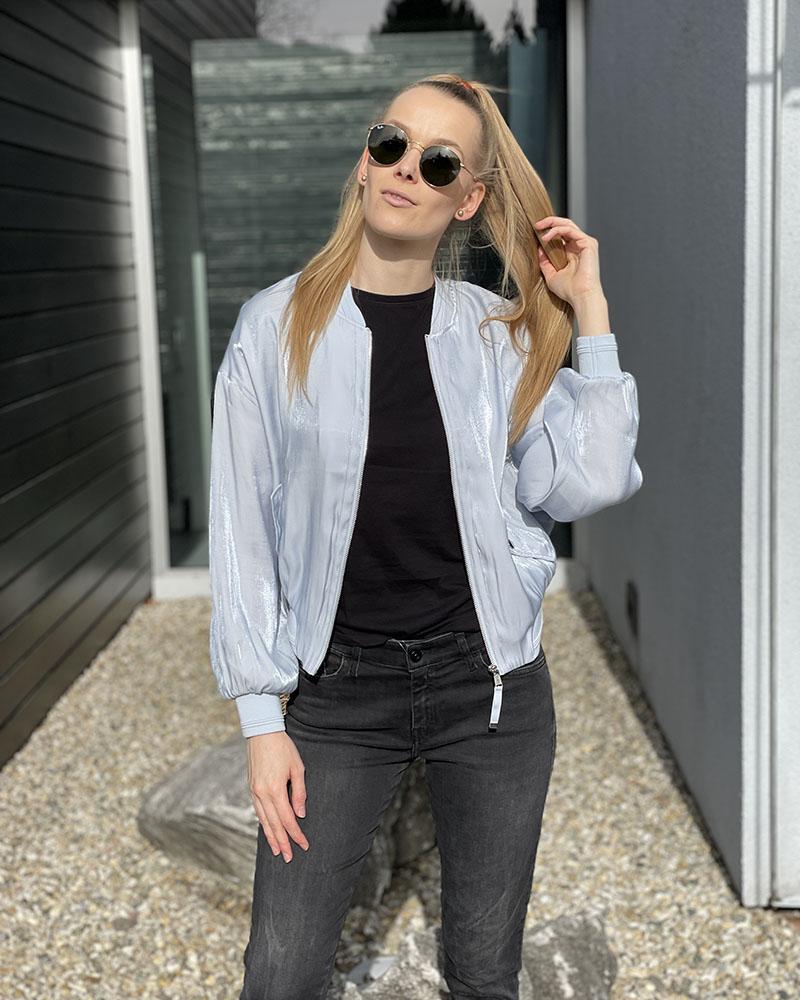 Women's jacket Guess BOMBER LOS ANGELES