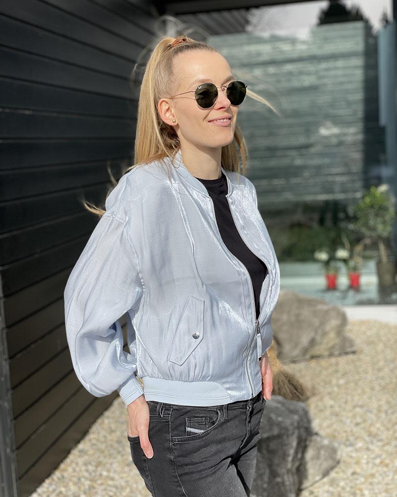 Women's jacket Guess BOMBER LOS ANGELES