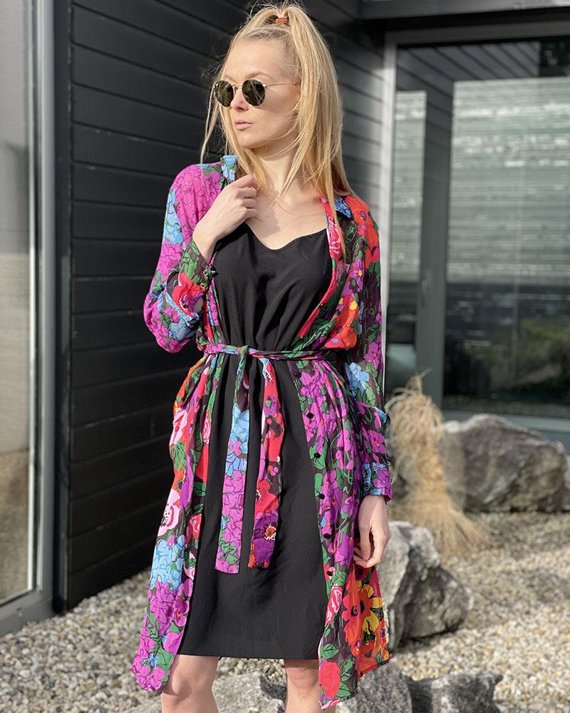 Women's Twinset dress with floral pattern