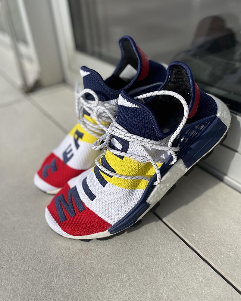 Tenisky pánské Pharell Williams NMD Adidas barevné