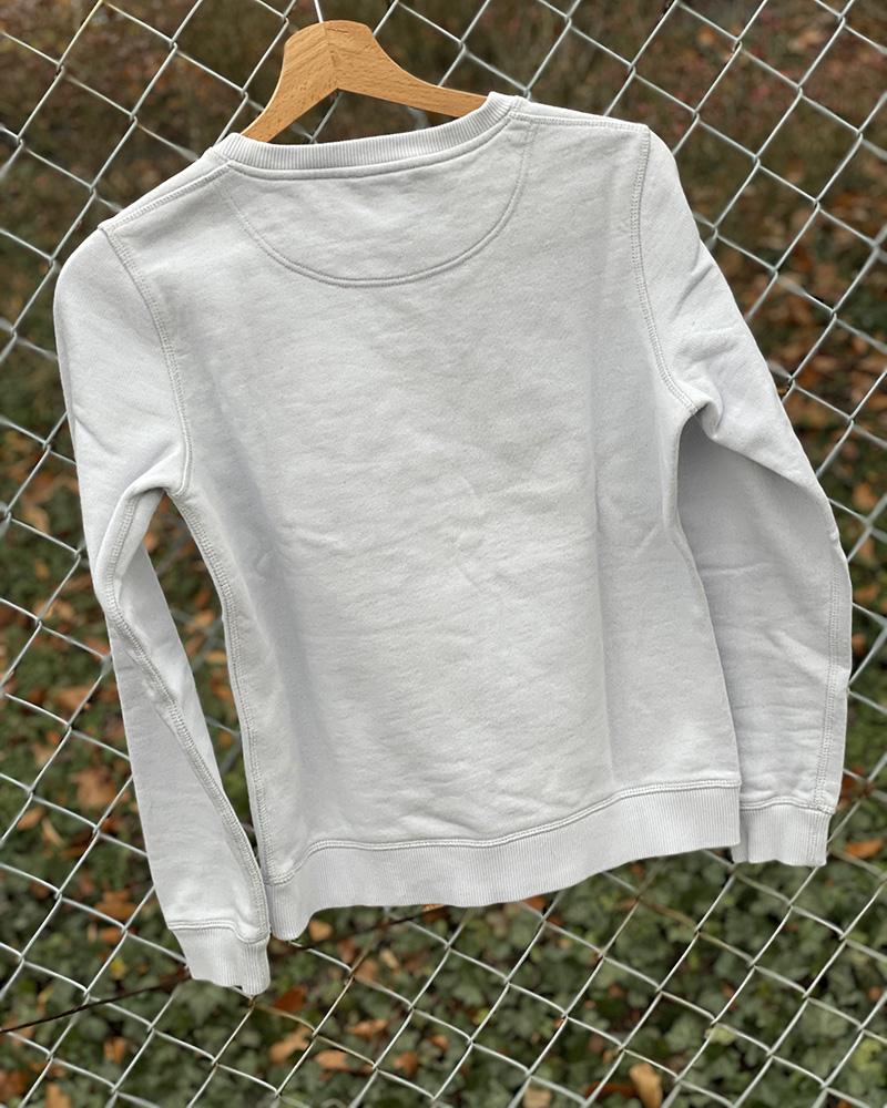 Women's sweatshirt Kenzo pale blue with flowers