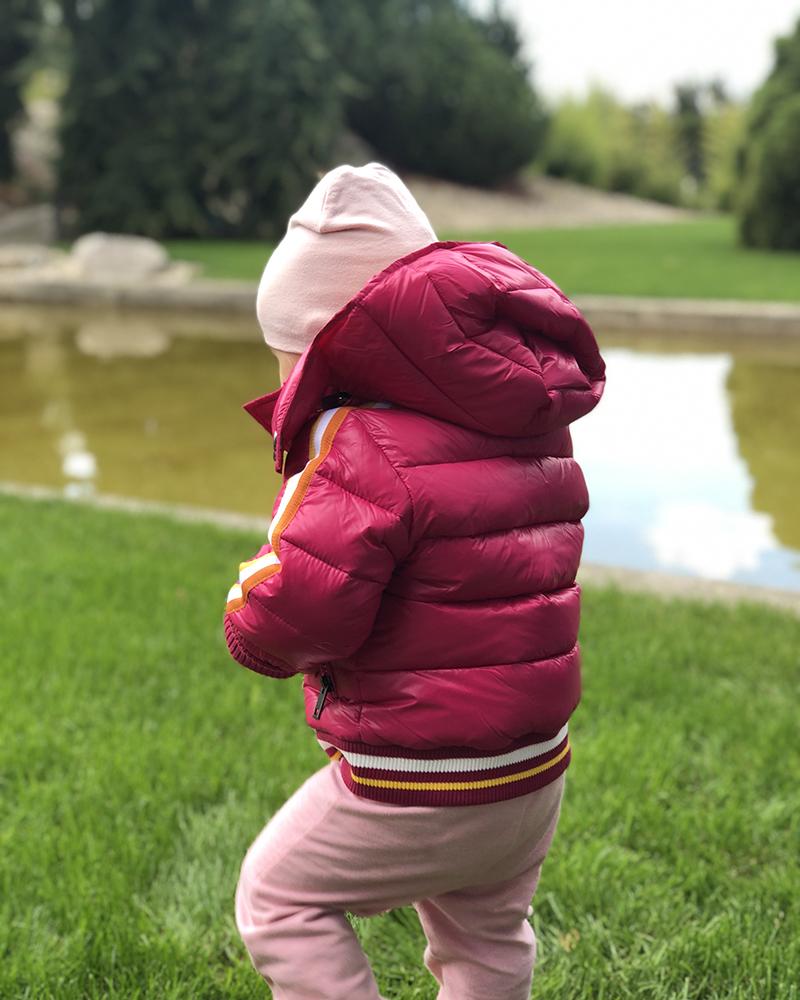 Bunda dětská Diesel růžová