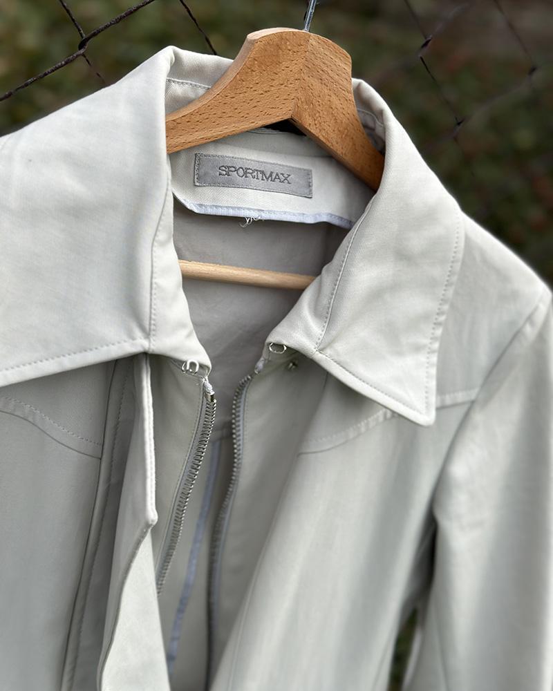 Women's Sportmax cream gray coat