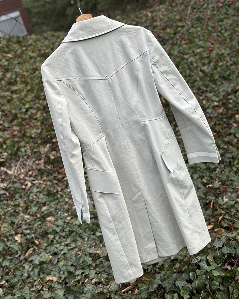 Women's Sportmax cream gray coat