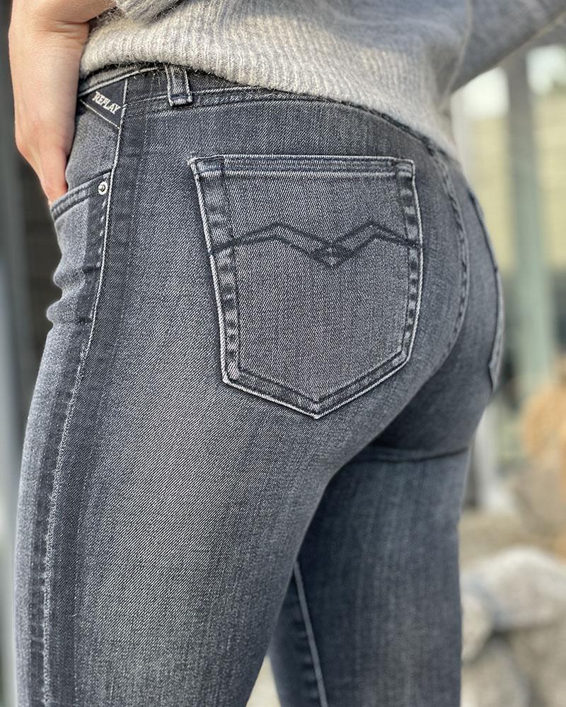 Women's jeans Replay DOMINIQLI grey-black