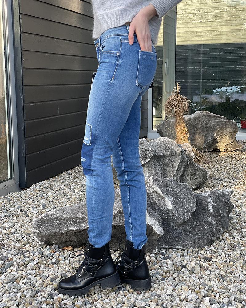 Džíny dámské Marc O' Polo KARA SLIM modré