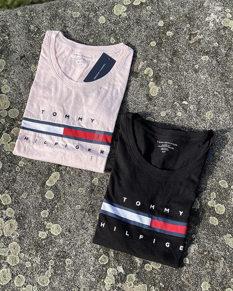 Light pink Tommy Hilfiger women's T-shirt