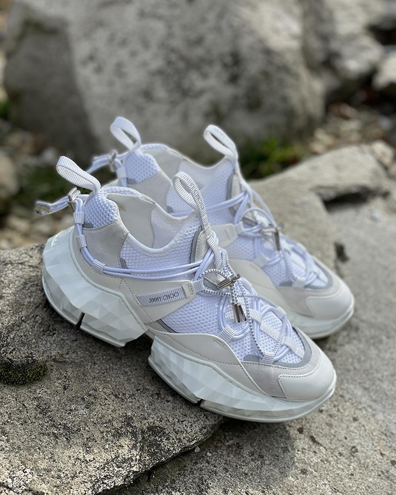 Tenisky dámské Jimmy Choo DIAMOND TRAIL MESH