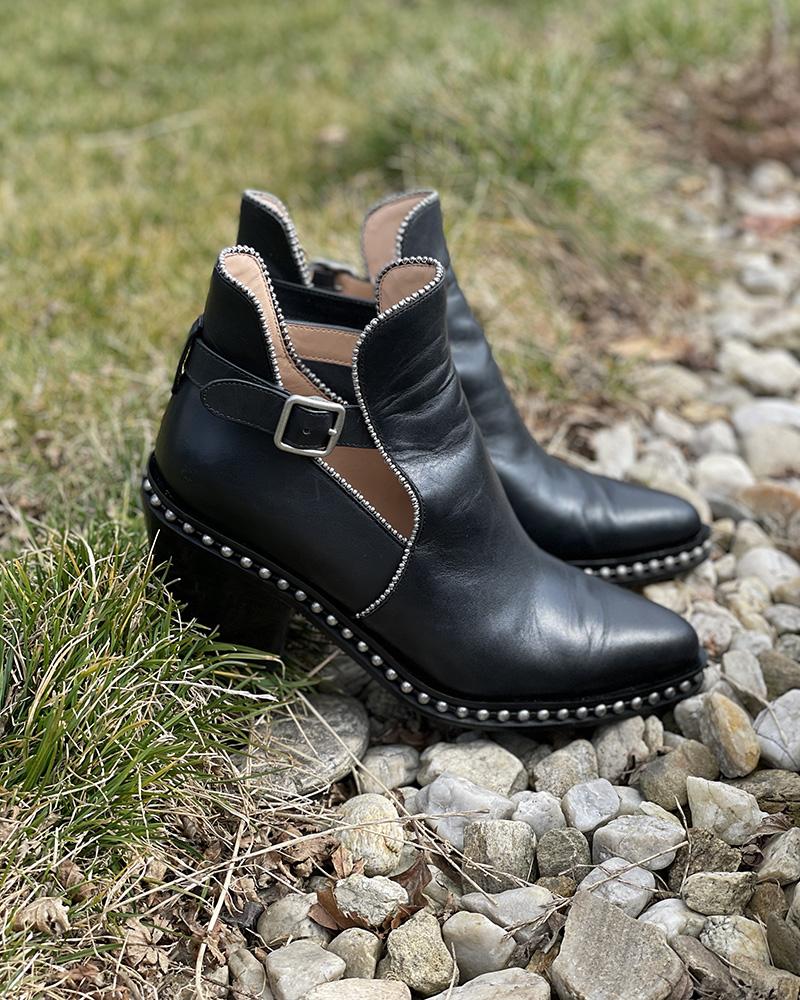 Women's shoes Coach COWBOY BOOTS PIPA black