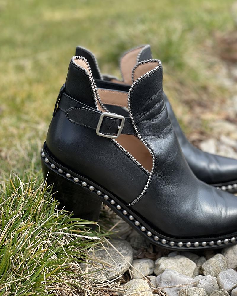 Women's shoes Coach COWBOY BOOTS PIPA black