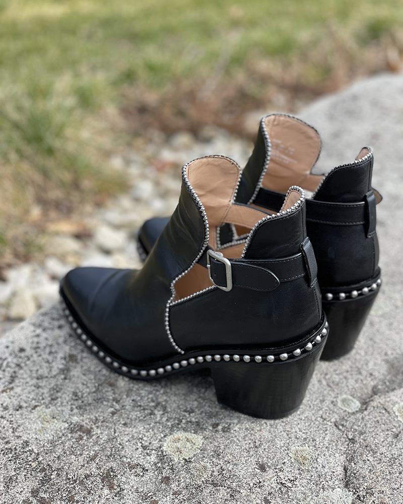 Women's shoes Coach COWBOY BOOTS PIPA black
