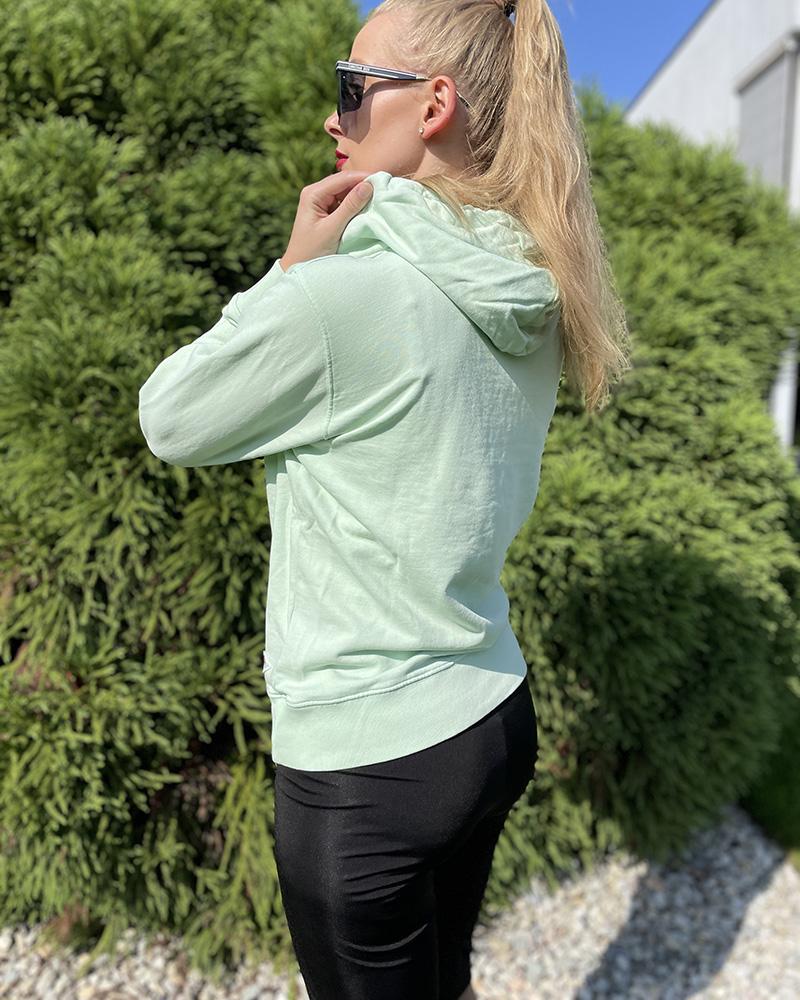 Mikina dámská Replay pistáciová