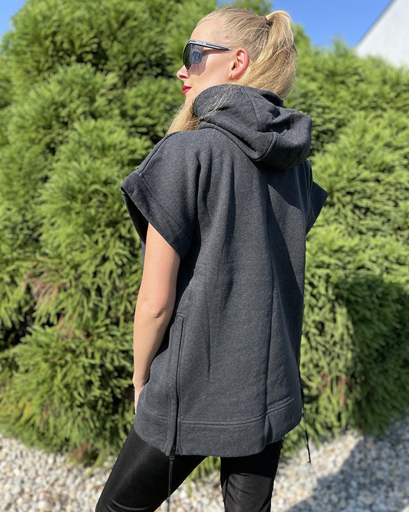Women's sweatshirt Diesel Black Gold with patches