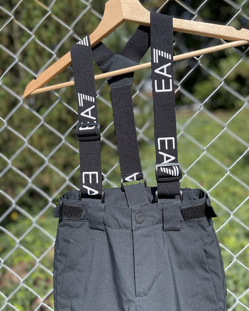 Kalhoty dětské Emporio Armani lyžařské černé