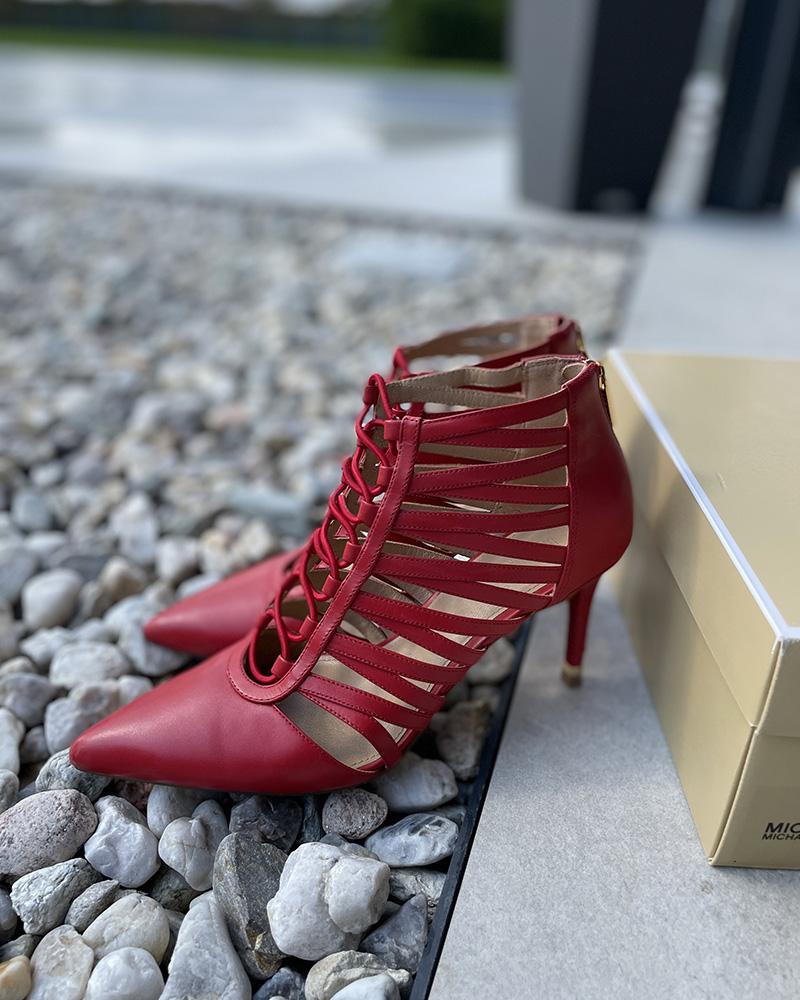 Lodičky dámské Michael Kors CLARISSA červené