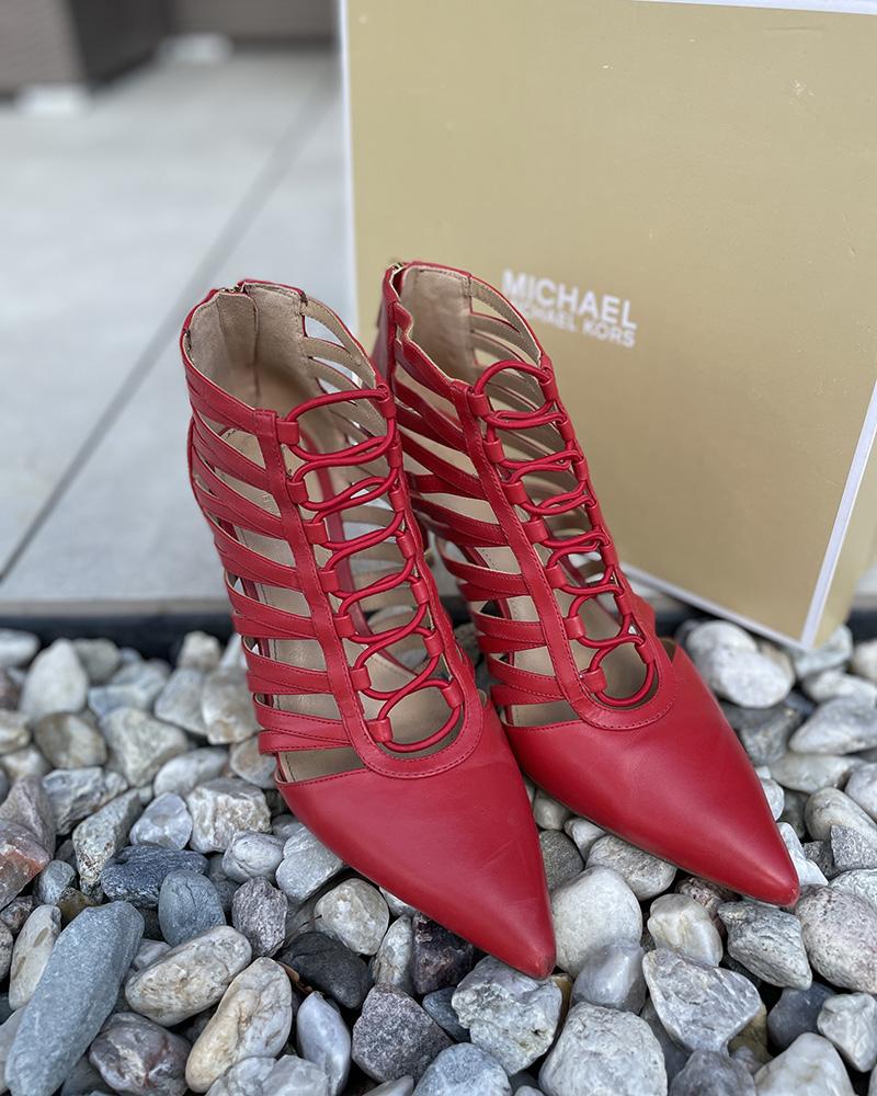 Lodičky dámské Michael Kors CLARISSA červené