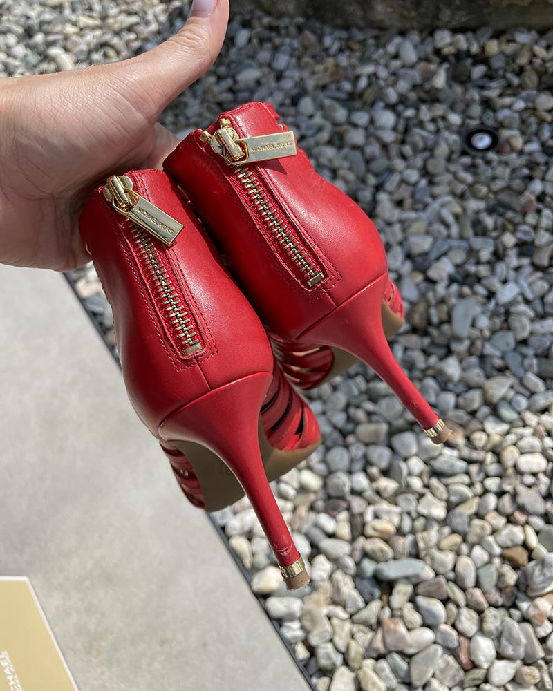 Lodičky dámské Michael Kors CLARISSA červené