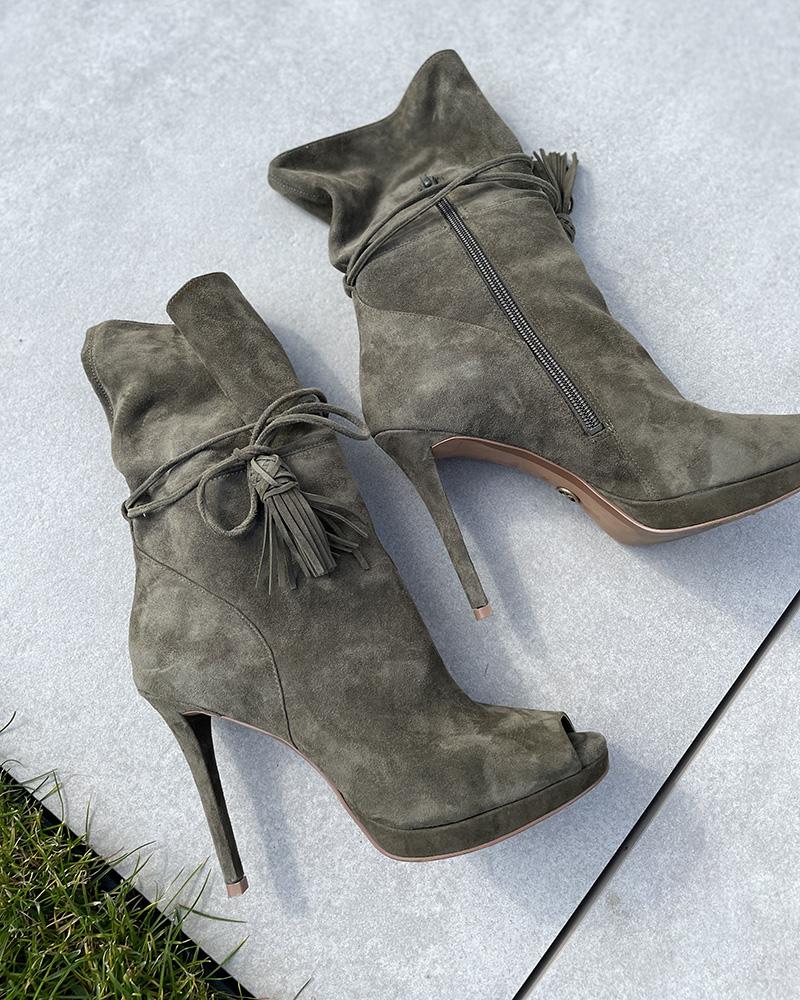 Women's boots Michael Kors ROSALIE olive