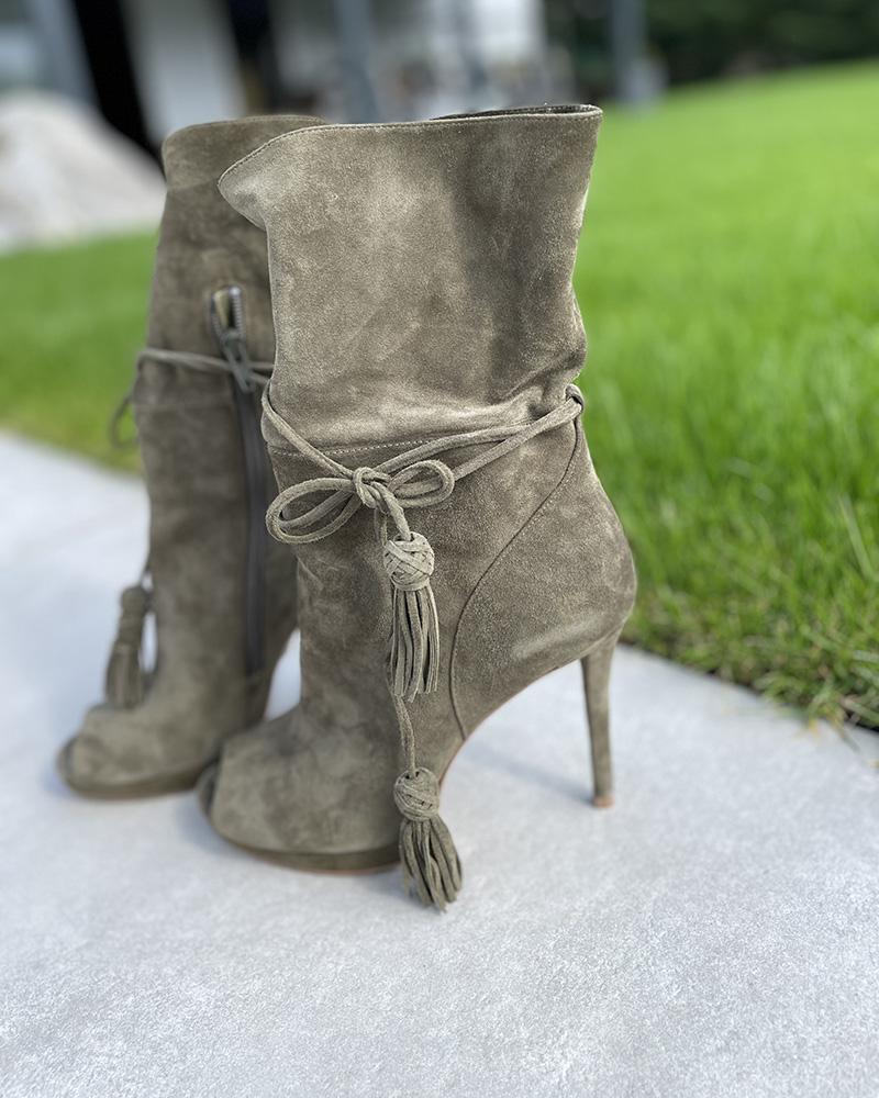 Women's boots Michael Kors ROSALIE olive