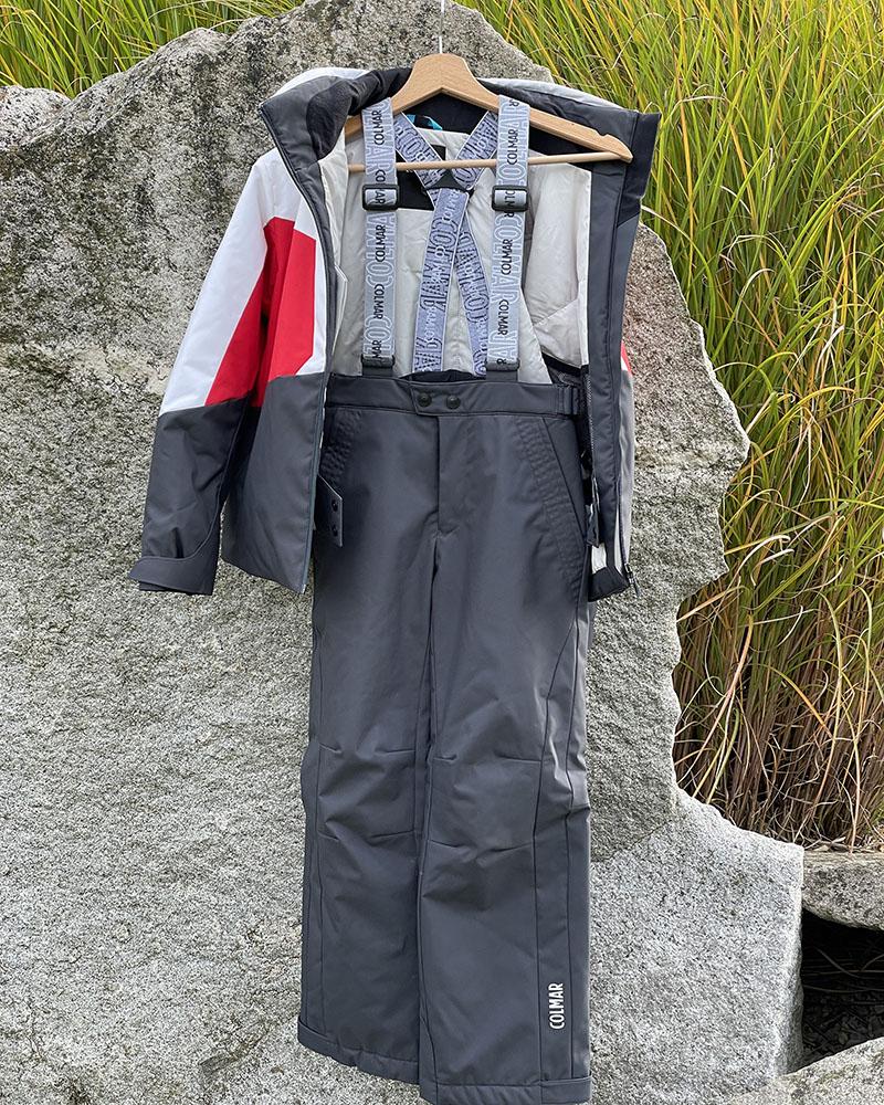 Children's ski set Colmar gray