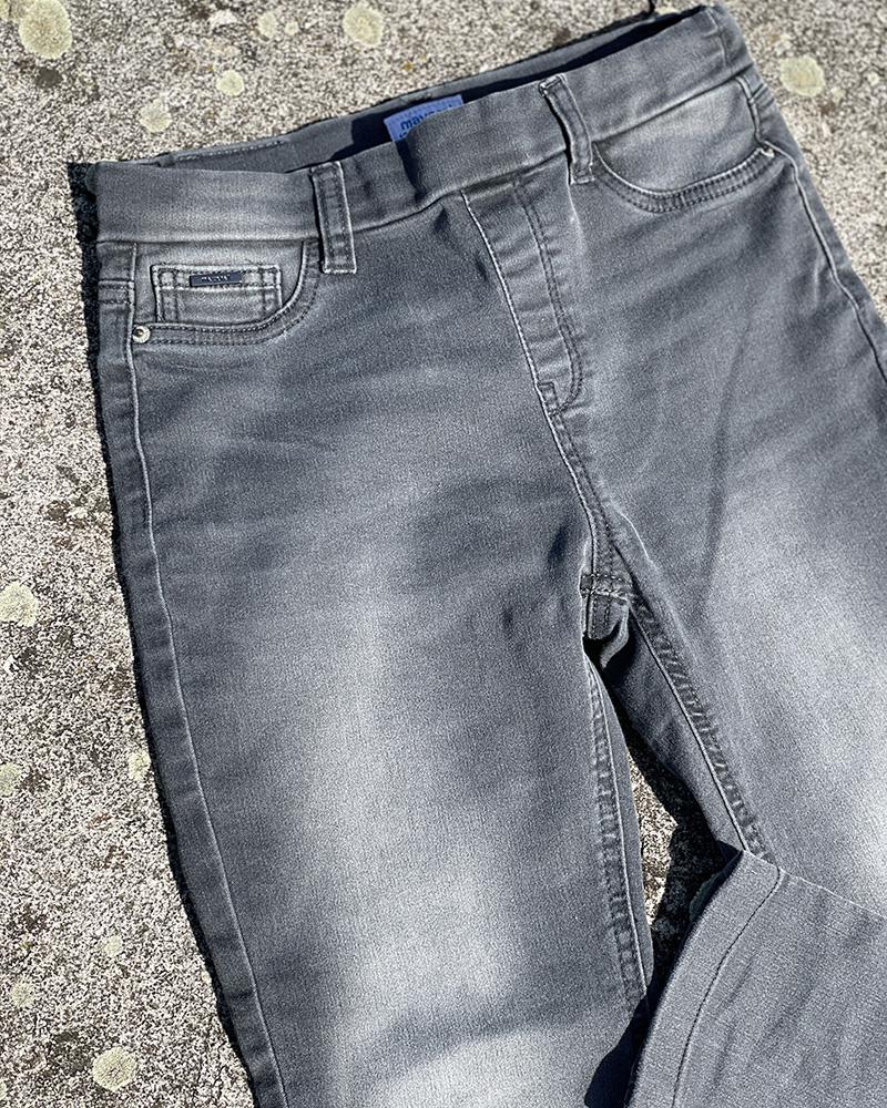 Džíny dětské Mayoral šedé stretchové