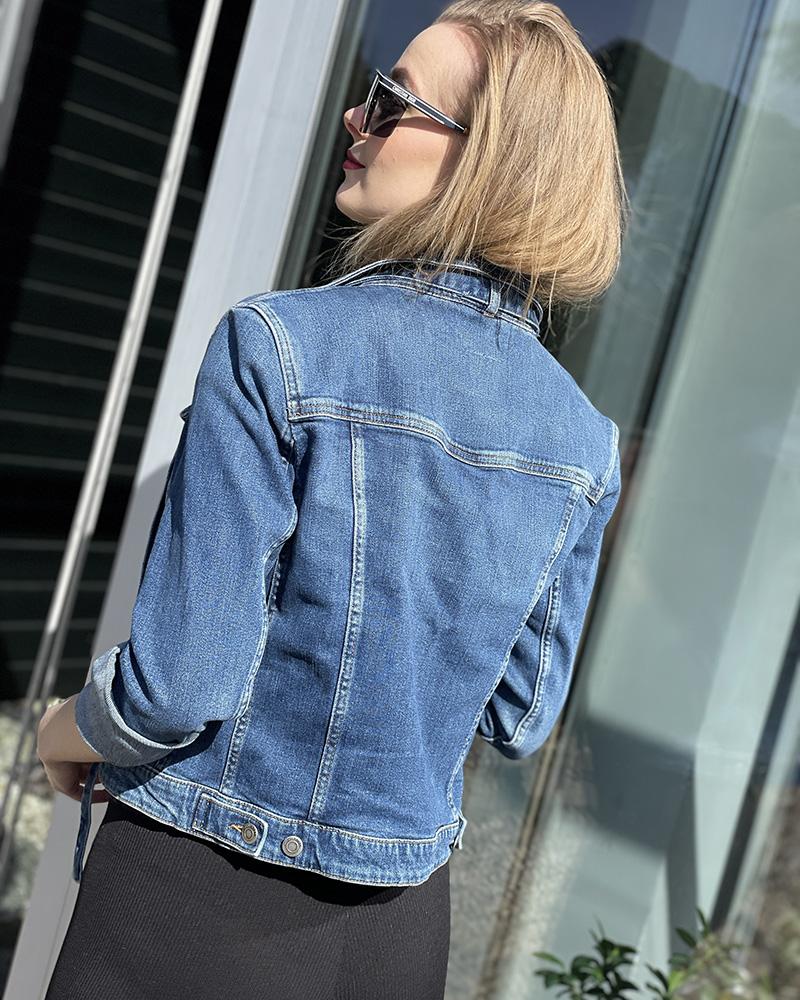 Hugo Boss women's denim blue jacket