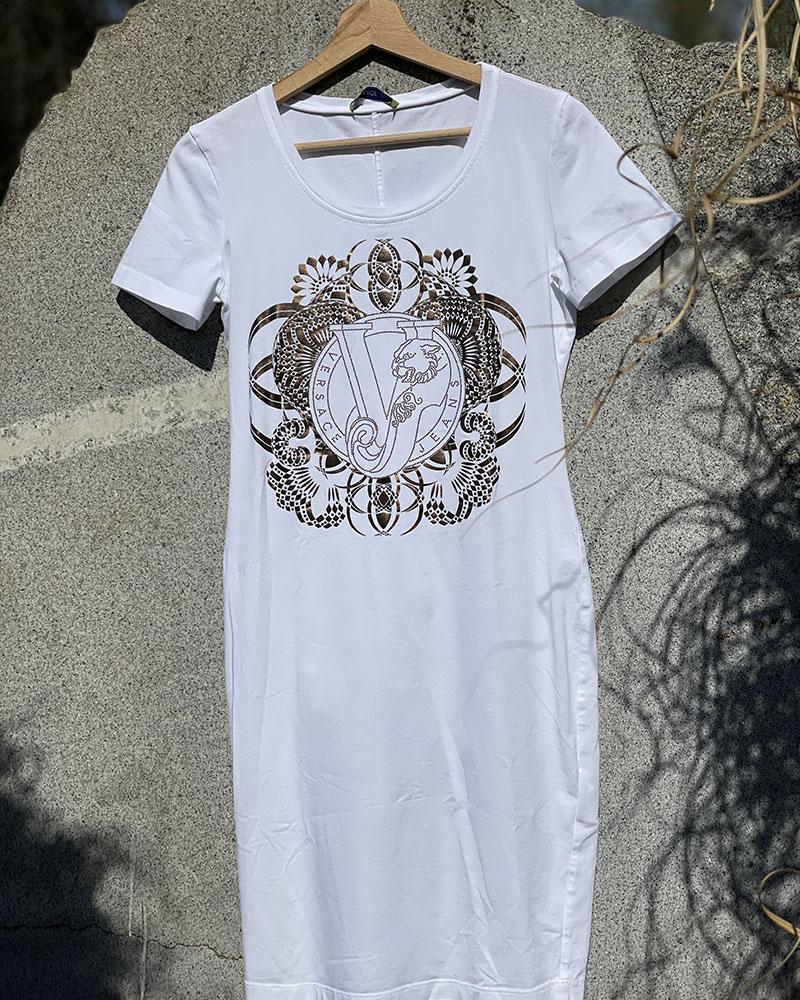 Women's dress Versace Jeans white