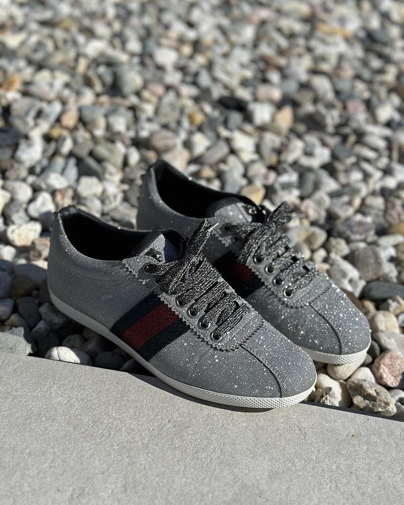 Women's sneakers Gucci BAMBI GLITTER sparkling