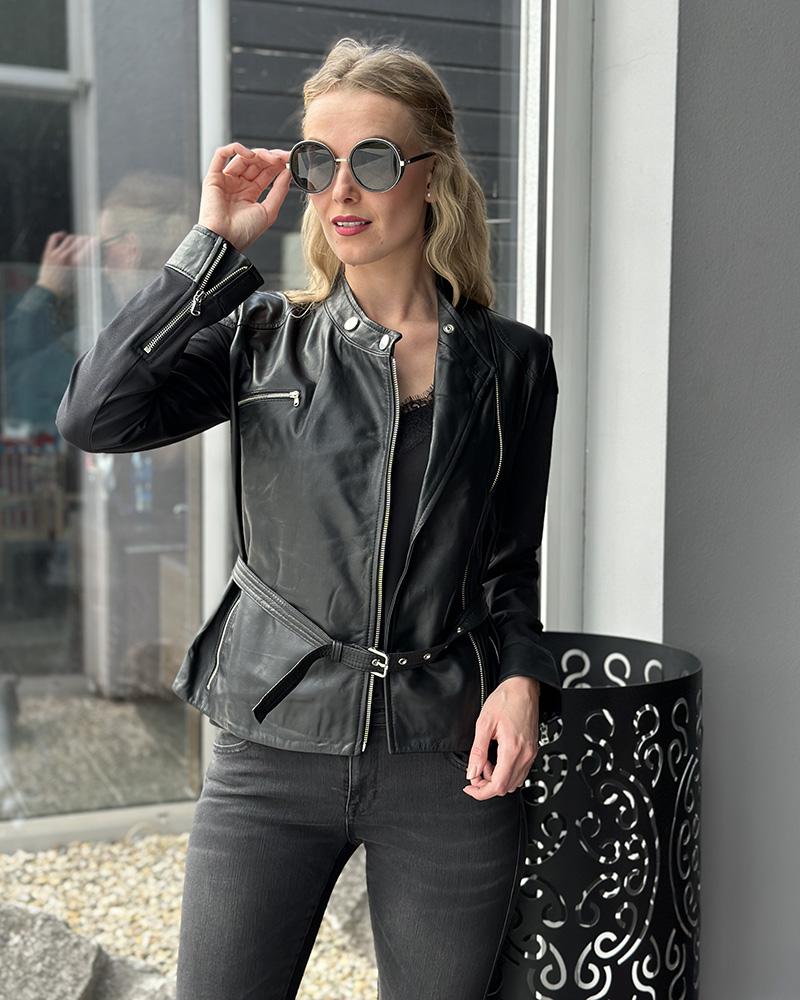 Women's Pinko curve jacket black