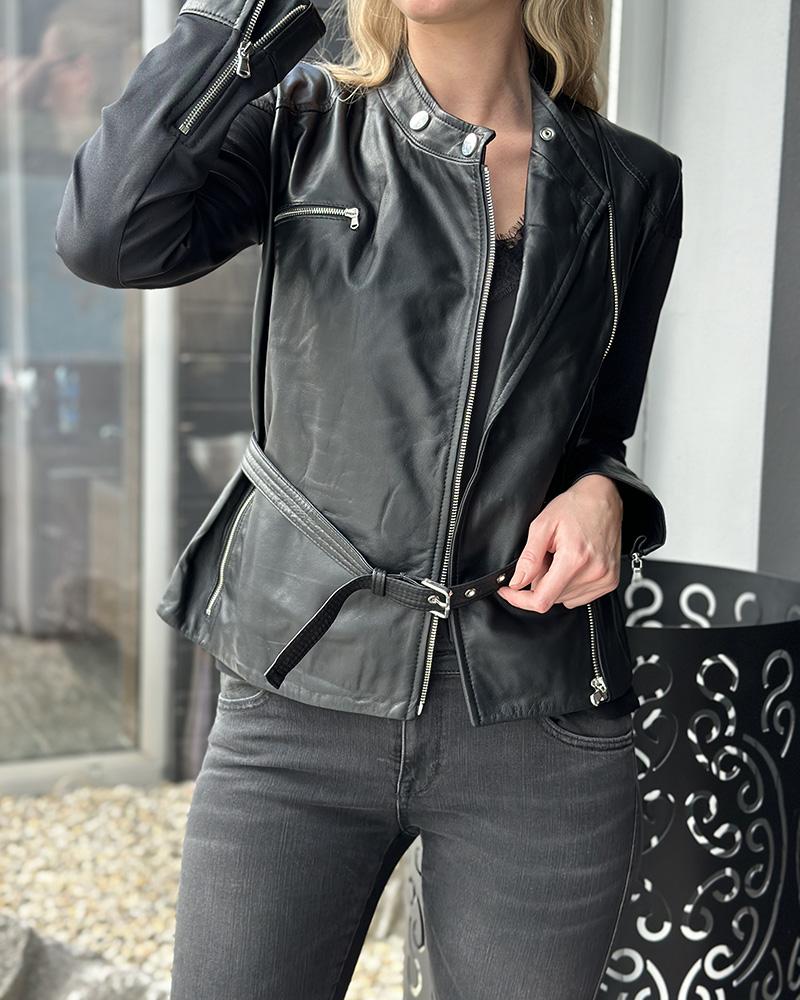 Women's Pinko curve jacket black
