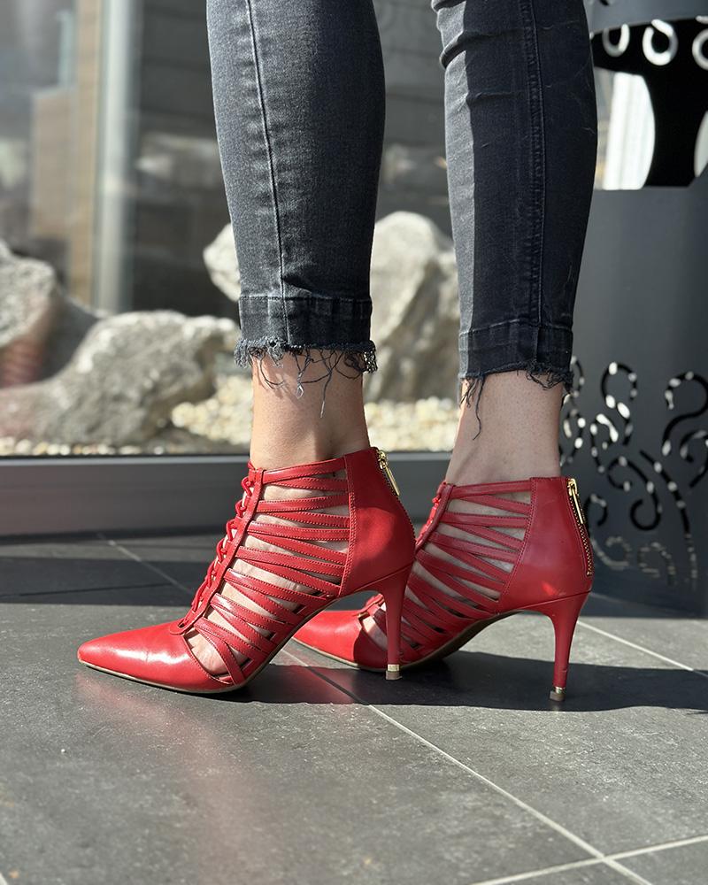 Lodičky dámské Michael Kors CLARISSA červené