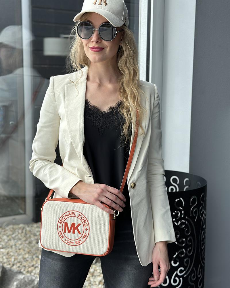 Women's jacket Pinko cream