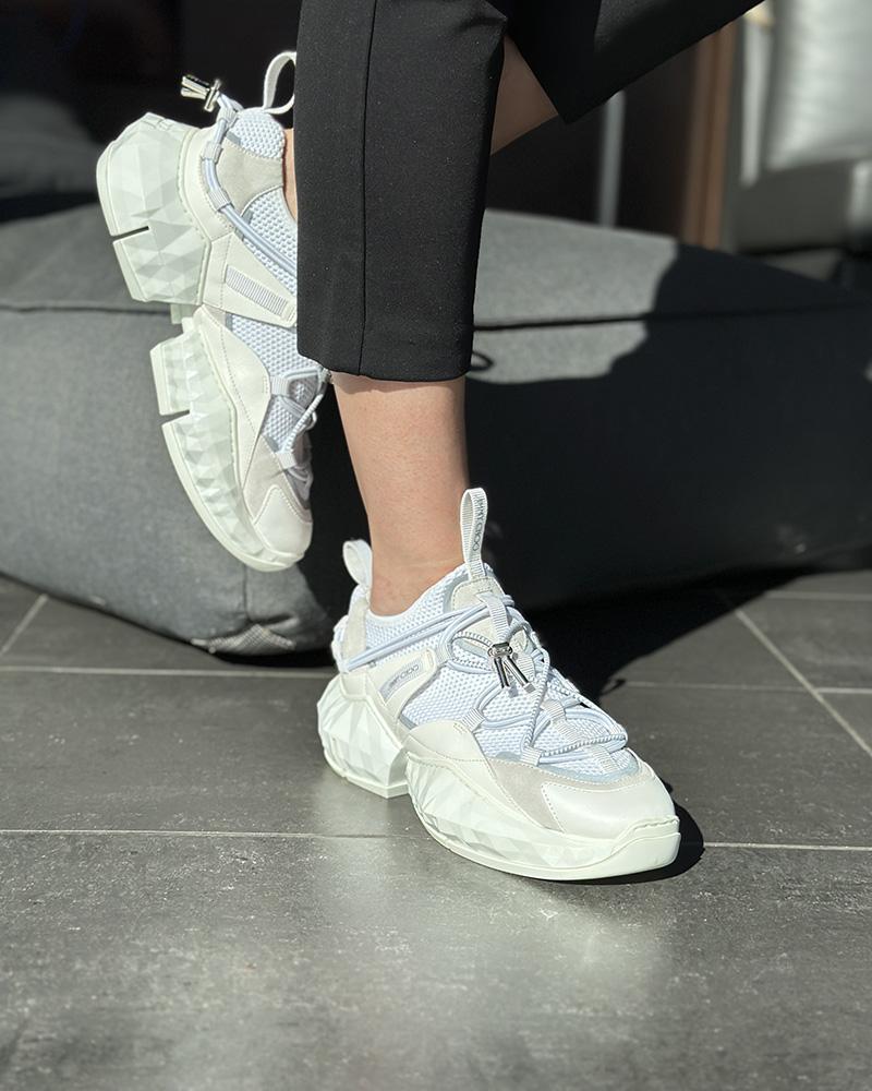 Tenisky dámské Jimmy Choo DIAMOND TRAIL MESH