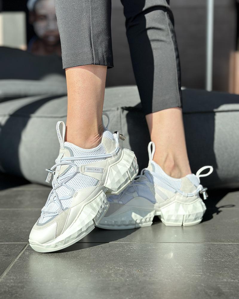 Tenisky dámské Jimmy Choo DIAMOND TRAIL MESH