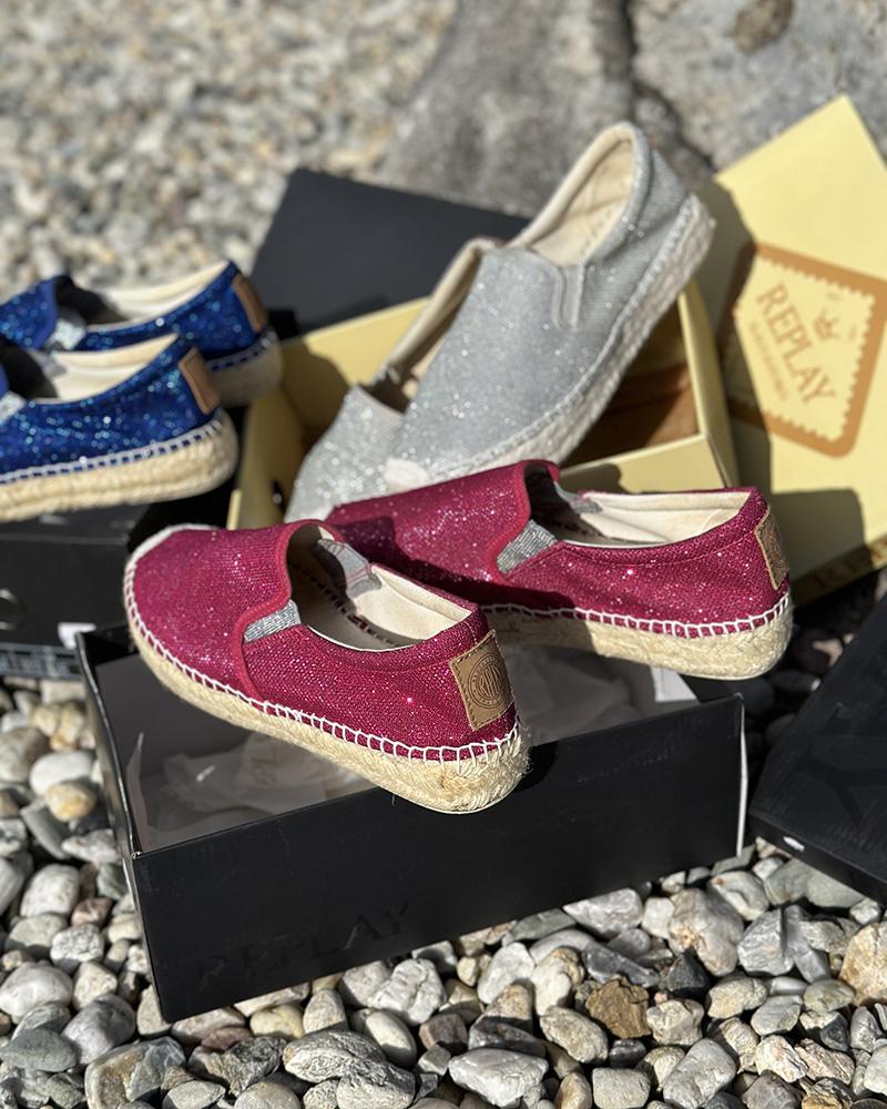 Women's espadrilles Replay NESIA fuchsia