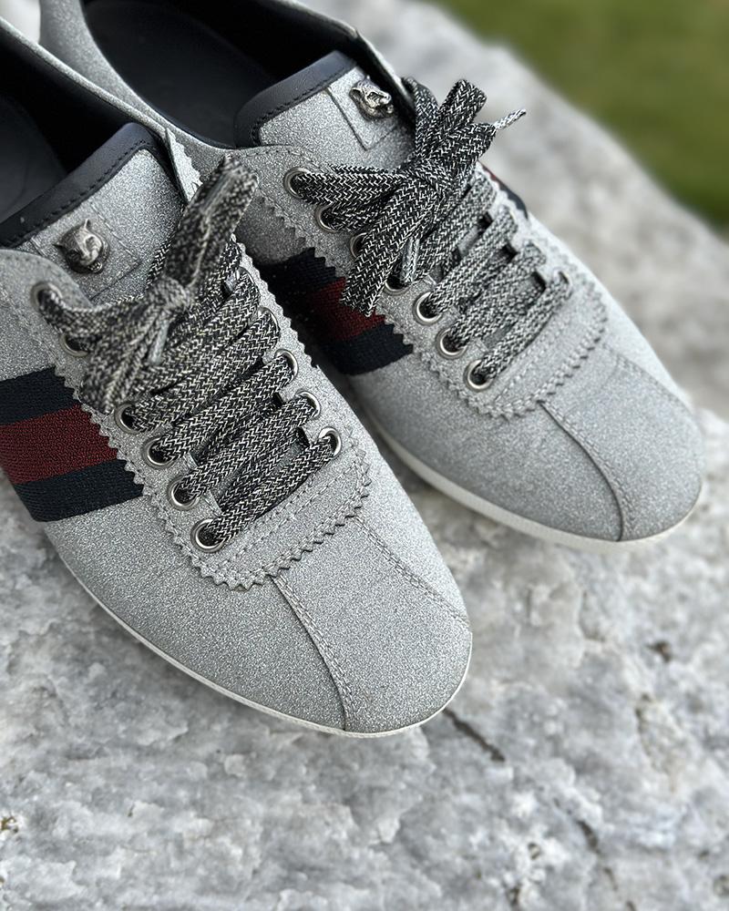 Women's sneakers Gucci BAMBI GLITTER sparkling