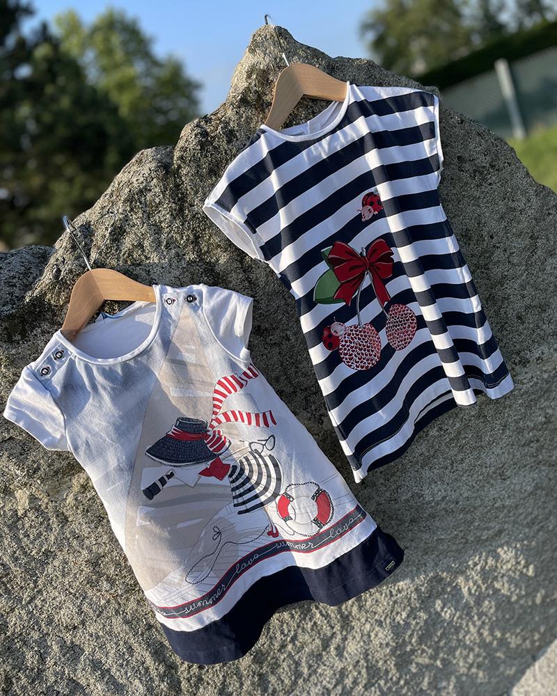 Children's dress Mayoral SUMMER LOVE white