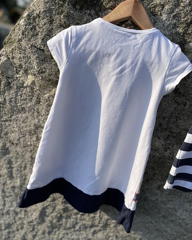 Children's dress Mayoral SUMMER LOVE white