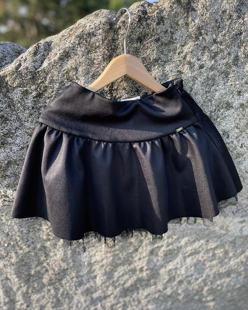 Children's skirt Mayoral tulle black