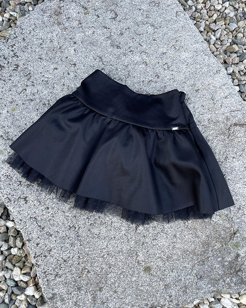 Children's skirt Mayoral tulle black