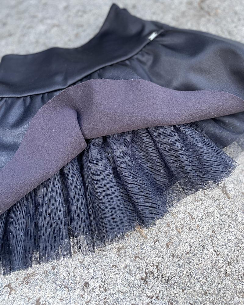 Children's skirt Mayoral tulle black