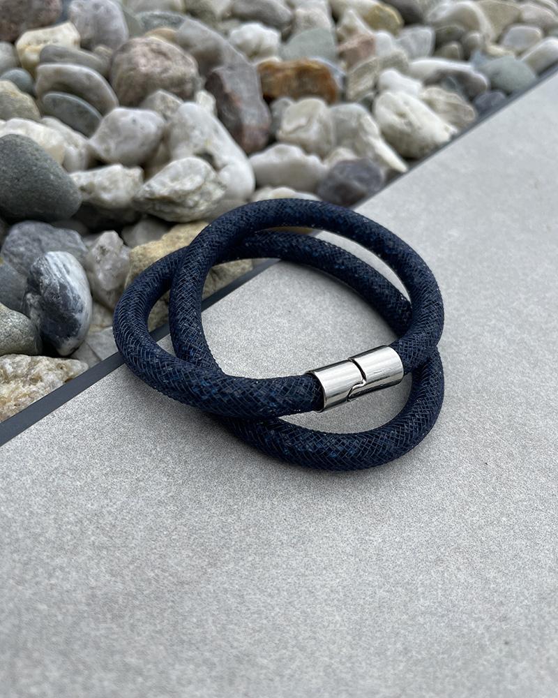 Bracelet Swarovski STARDUST DOUBLE blue